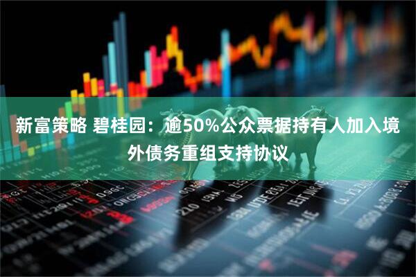 新富策略 碧桂园：逾50%公众票据持有人加入境外债务重组支持协议