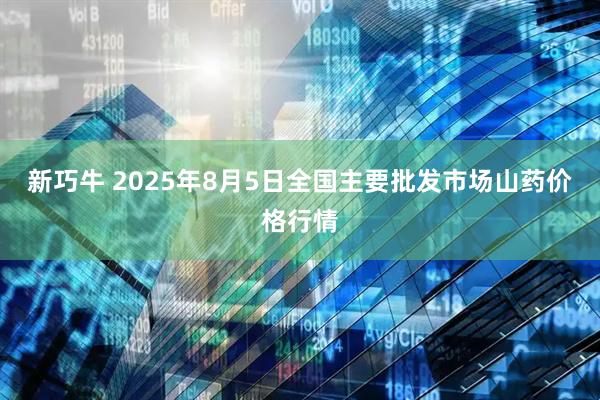 新巧牛 2025年8月5日全国主要批发市场山药价格行情